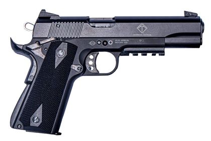GSG 1911 AD-OPS .22 LR Pistol - Black Anodized, Rail & Beavertail Safety