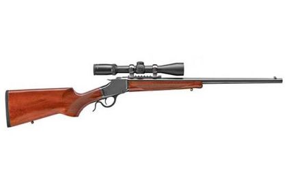 Uberti 1885 High Wall .45-70 Govt Single Shot Rifle - Blued Walnut