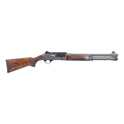 Panzer M4 Tactical Gen 1: Semi-Auto 12 Gauge Shotgun - Walnut/Grey