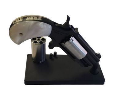 NAA Pug Duke Gen 1 .22 WMR Lightweight Black/Silver Revolver