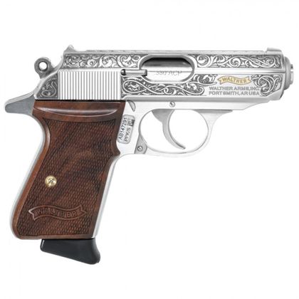 Walther PPK/S .380 ACP Stainless Elegance Pistol - 7rd Compact Classic