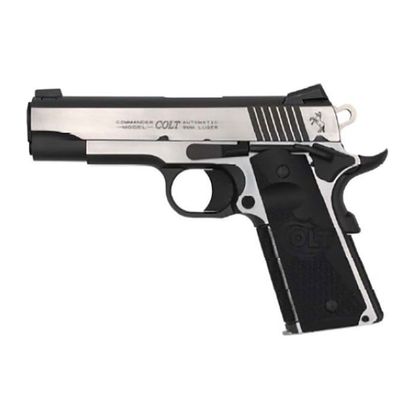 Colt Combat Elite Commander Gen 1 - 9mm Two-Tone SAO Pistol