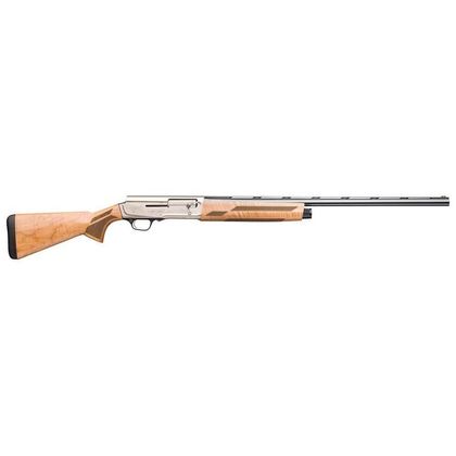 Browning A5 Ultimate Gen 1 12Ga Semi-Auto Shotgun, Satin Nickel Elegance