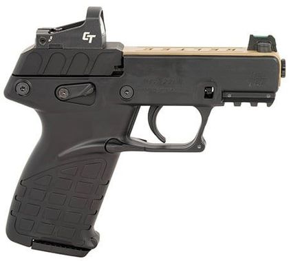 KelTec P17 Gen 1 .22 LR Pistol - 16+1 Capacity, Lightweight Tan Green Grip