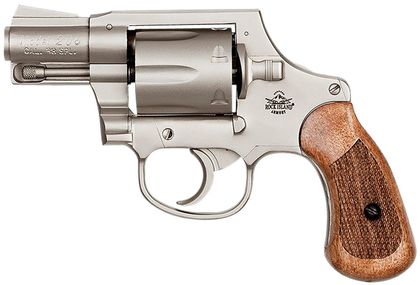 Rock Island M206 Gen 1 .38 SPL Nickel Revolver - 2" Barrel, DA/SA Compact