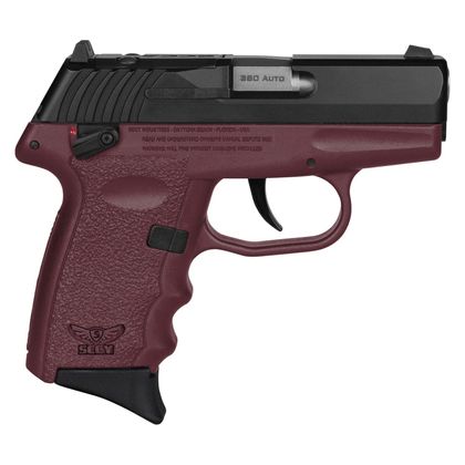 SCCY CPX-4 Gen3 RDR .380 ACP Crimson Subcompact Pistol - 10+1 Capacity