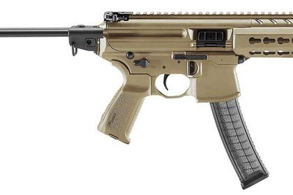 Sig Sauer MPX K 9mm FDE Semi-Auto Pistol w/Adjustable Brace, 30-Rd