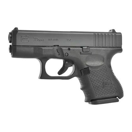Glock 33 Gen4 .357 SIG Compact Pistol - 9+1 Matte Black Powerhouse