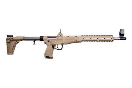 KelTec SUB2000 Gen 1 Foldable .40 S&W Semi-Auto Rifle - Tan/Nickel Boron