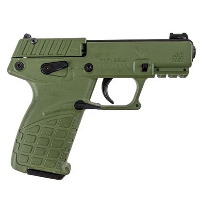 KelTec P17 Gen 1 .22 LR - Compact Army Green, 16+1 Capacity Pistol