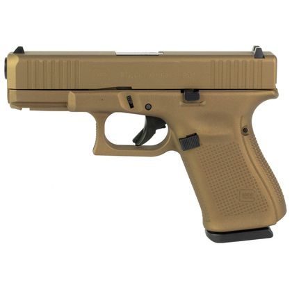 Glock G19 Gen 5 Burnt Bronze Compact 9mm - 15rd, Cerakote Finish