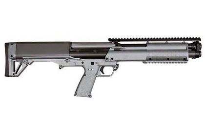 KelTec KSG Tactical 12-Gauge Shotgun - Titanium Cerakote Bullpup Design