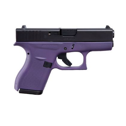 Glock 42 Gen 1 Compact .380 ACP - Purple Cerakote Concealed Carry Handgun