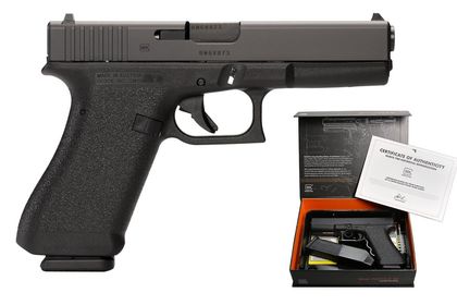 Glock 17 Gen 1 - Classic 9mm Pistol, Black Finish, 17-Round Capacity
