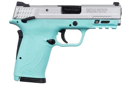 Smith & Wesson M&P Shield EZ 9mm - Robin's Egg Blue Compact Pistol