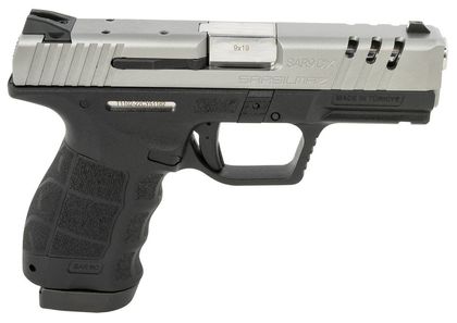 SAR9 CX Elite 9mm 15-Round Double Action Pistol - Black/Stainless