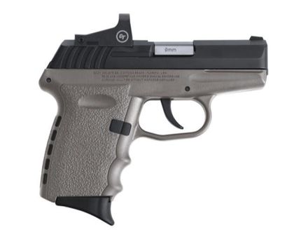 SCCY CPX-2 RD Gen 2 9mm Compact DAO Pistol - Gray/Black Finish