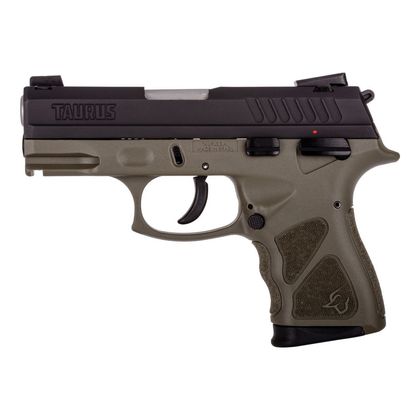 Taurus TH9C Gen 1: Compact 9mm OD Green Pistol, 13-Round Capacity
