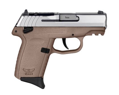 SCCY CPX-1 Gen 3 FDE Stainless 9mm Compact Pistol, 10+1 Capacity
