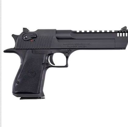 Magnum Research Desert Eagle L6 Mark XIX .50 AE - Black Oxide Powerhouse