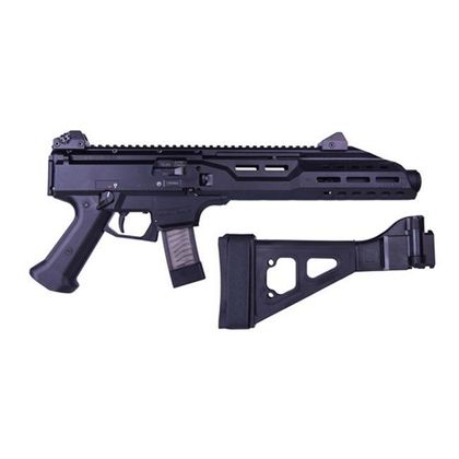 CZ Scorpion Evo 3 S1 9mm Gen 1 Pistol w/ Folding Brace & Flash Can
