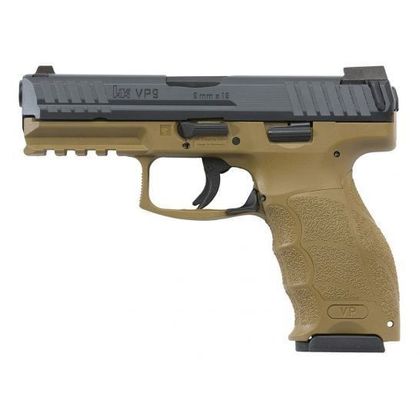 HK VP9 Gen 1 9mm Night Sight Pistol, Flat Dark Earth Finish