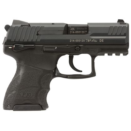 HK P30SK V3 9mm Night Sight Compact Pistol w/ Ambi Safety - Black