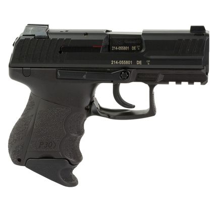 HK P30SK V1 9mm Compact DAO Pistol, Black Cerakote, 15+1 Capacity