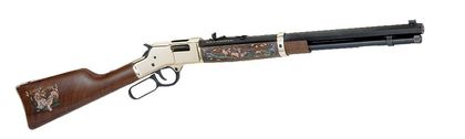 Henry Big Boy Wildlife II .44 Mag Lever Action Rifle - Brass Elegance