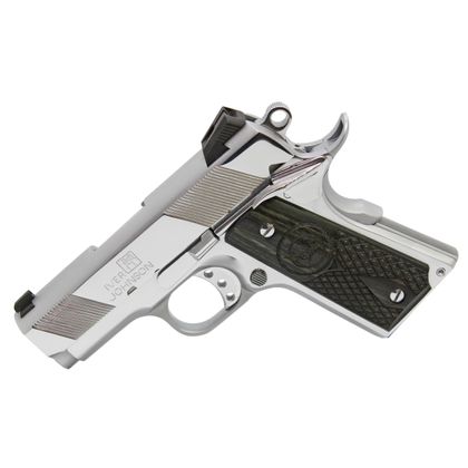 Iver Johnson Chrome 1911 Thrasher Officer Gen 1 - 9mm Compact Pistol