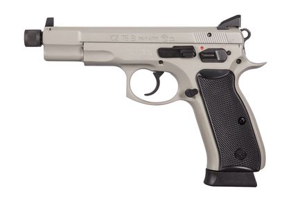 CZ 75 B Omega 9mm Urban Grey Tactical Suppressor-Ready Pistol