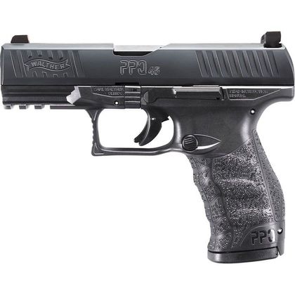 Walther PPQ M2 .45 ACP Striker Pistol - Ergonomic Precision 12+1 Black