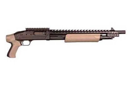 Mossberg 500 Scorpion Tactical 12GA Pump Shotgun, FDE/Black Finish