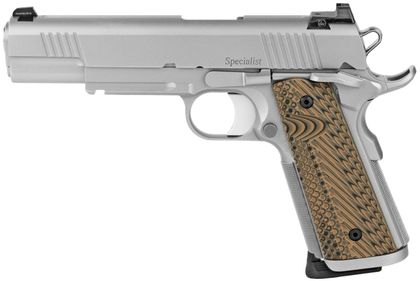 Dan Wesson Specialist .45 ACP Stainless Precision Pistol - 5" Tritium Sights