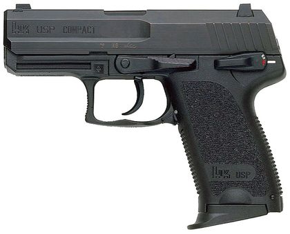 HK USP Compact V7 LEM .45 ACP - 3.78" Barrel, 9 Rounds, DAO Pistol