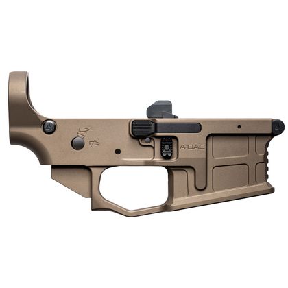 Radian AX556 Gen 1 Billet Lower - Brown Cerakote 5.56 AR-15 Receiver