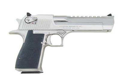 Desert Eagle Gen 1 .50 AE Semi-Auto Pistol - Bright Nickel Finish
