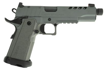 Tisas 1911 Night Stalker DS Gen 1 - Platinum Grey 9mm, 17rd Pistol