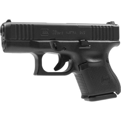 Glock 26 Gen5 MOS 9mm Sub-Compact Optics-Ready Pistol | Black Finish
