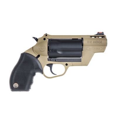 Taurus Judge PD FDE Black 2" Revolver .45LC/.410 - Compact Versatility
