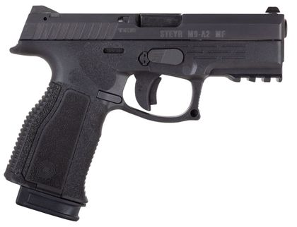Steyr M9-A2 Gen 1 9mm DAO Pistol - 17-Round Black Poly Finish