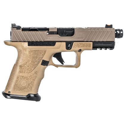 ZEV Tech OZ9C Gen1 9MM FDE Striker Pistol - Precision & Style