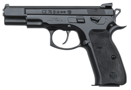 CZ 75 Omega Convertible 9MM Pistol - Black, 10-Round Capacity