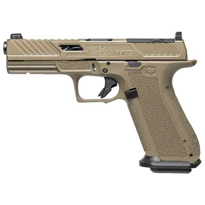 Shadow Systems DR920 Elite Gen 1 FDE 9mm Optics-Ready Tactical Pistol