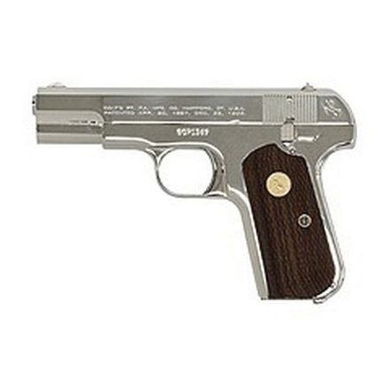 Colt 1903 Hammerless Classic Nickel .32 ACP Pistol - Timeless Elegance