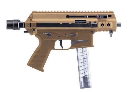 B&T APC9K Pro Gen 1: Compact 9mm Tactical Pistol, Optic Ready, Tan