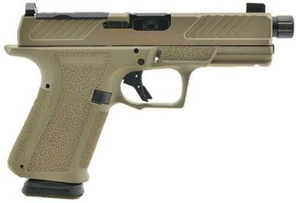 Shadow Systems DR920 Combat Gen 1 9mm Pistol - Optics & Threaded, FDE