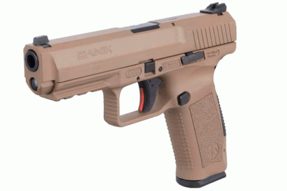 Canik TP9SF ONE Gen 1 9mm FDE Pistol - 18-Round, Striker-Fired