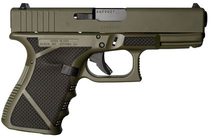 Weapon Works G19 Gen3 Compact 9mm OD Green Pistol - 15-Round Capacity