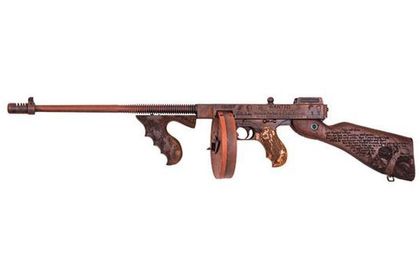 Auto-Ordnance 1927-A1 Deluxe .45 ACP Carbine with Walnut Elegance